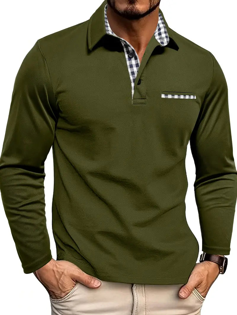 Polo de manga larga