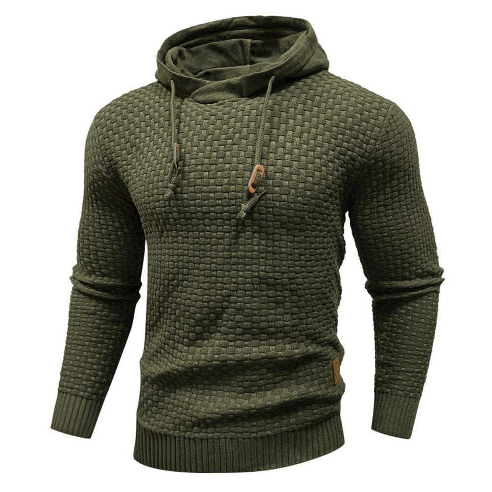 Elegante sudadera con capucha para hombre