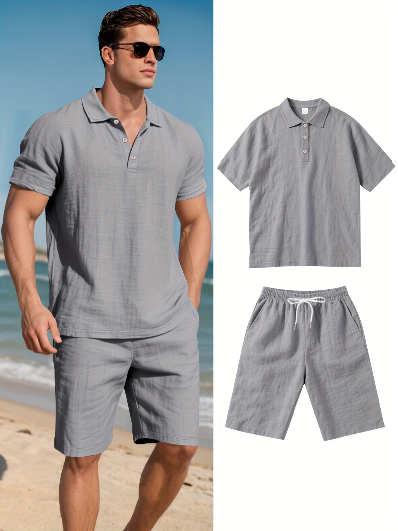 Conjunto de lino para hombre