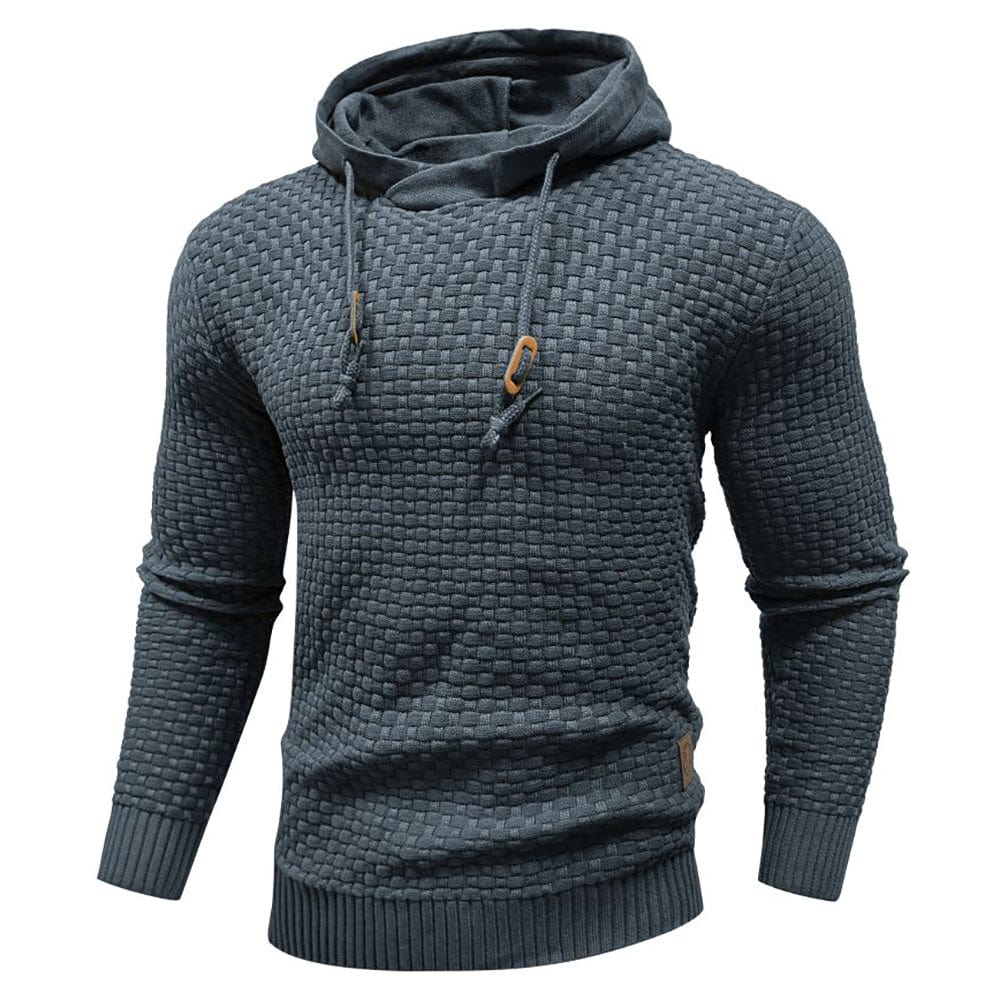 Elegante sudadera con capucha para hombre