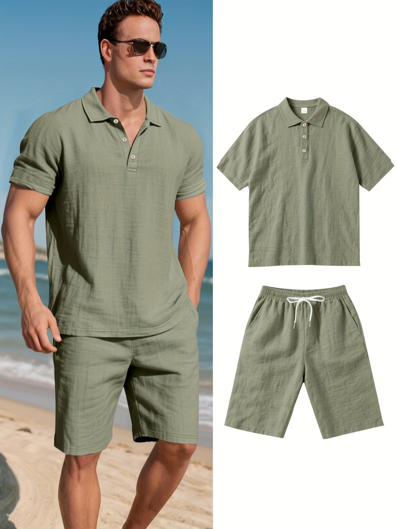 Conjunto de lino para hombre
