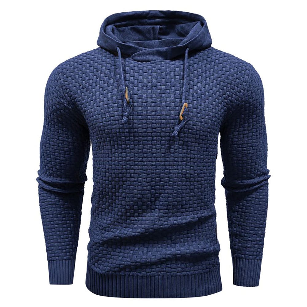 Elegante sudadera con capucha para hombre