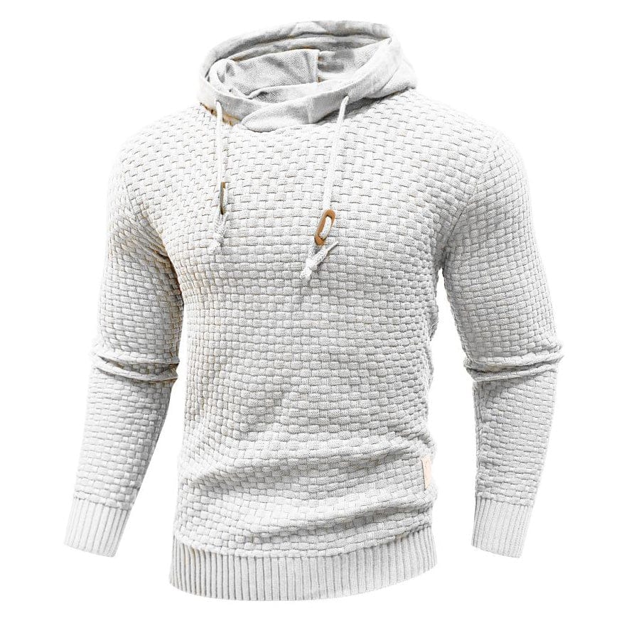 Elegante sudadera con capucha para hombre