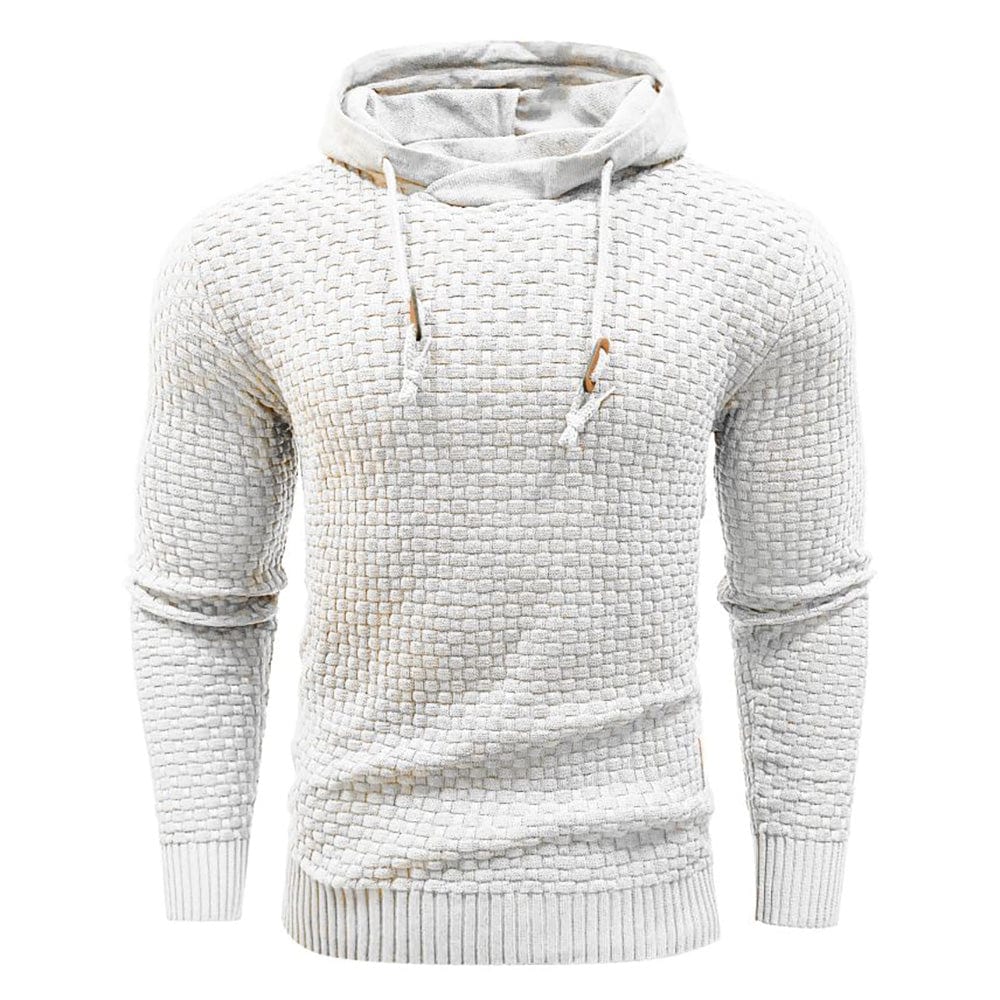 Elegante sudadera con capucha para hombre