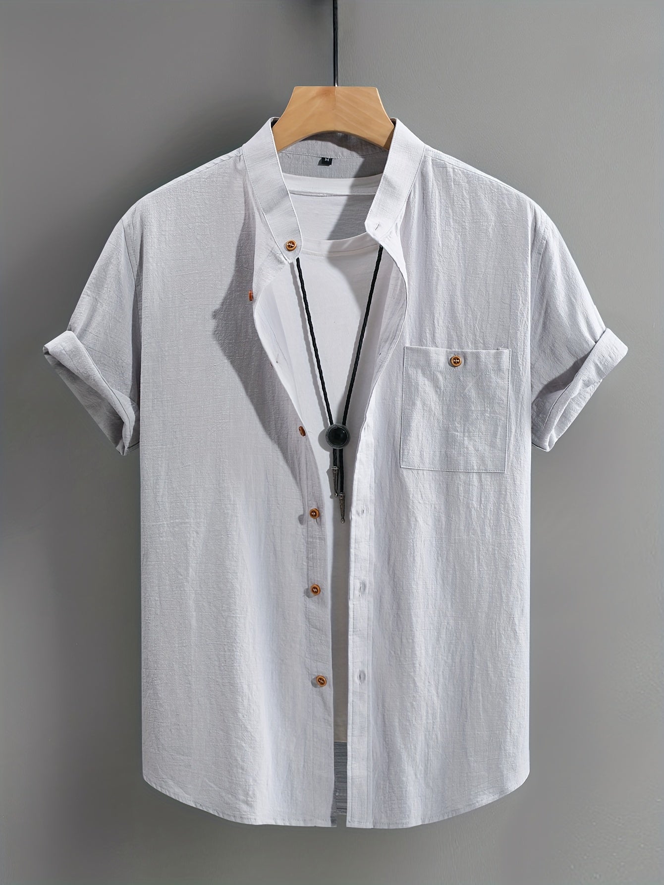 Camisa casual de manga corta