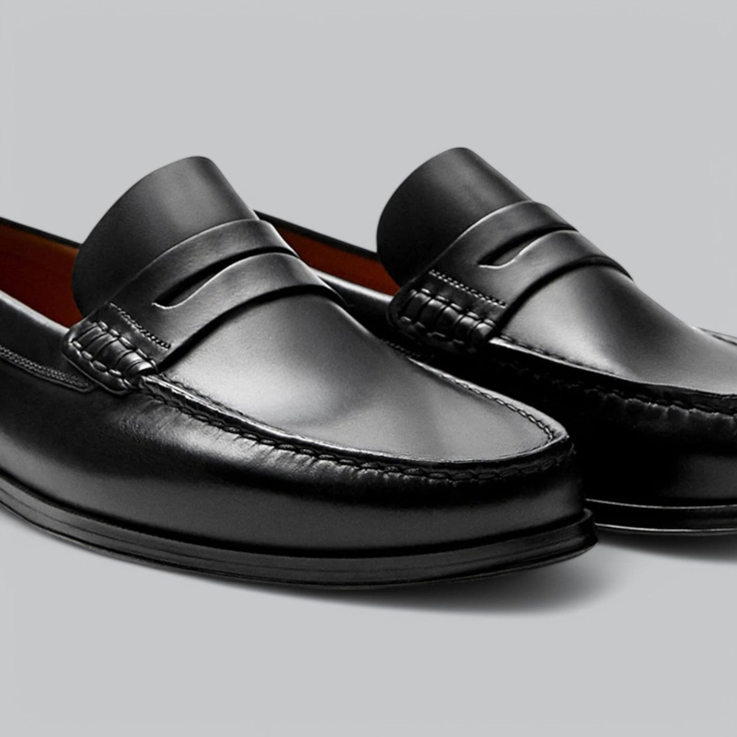 Mocasines de piel chic