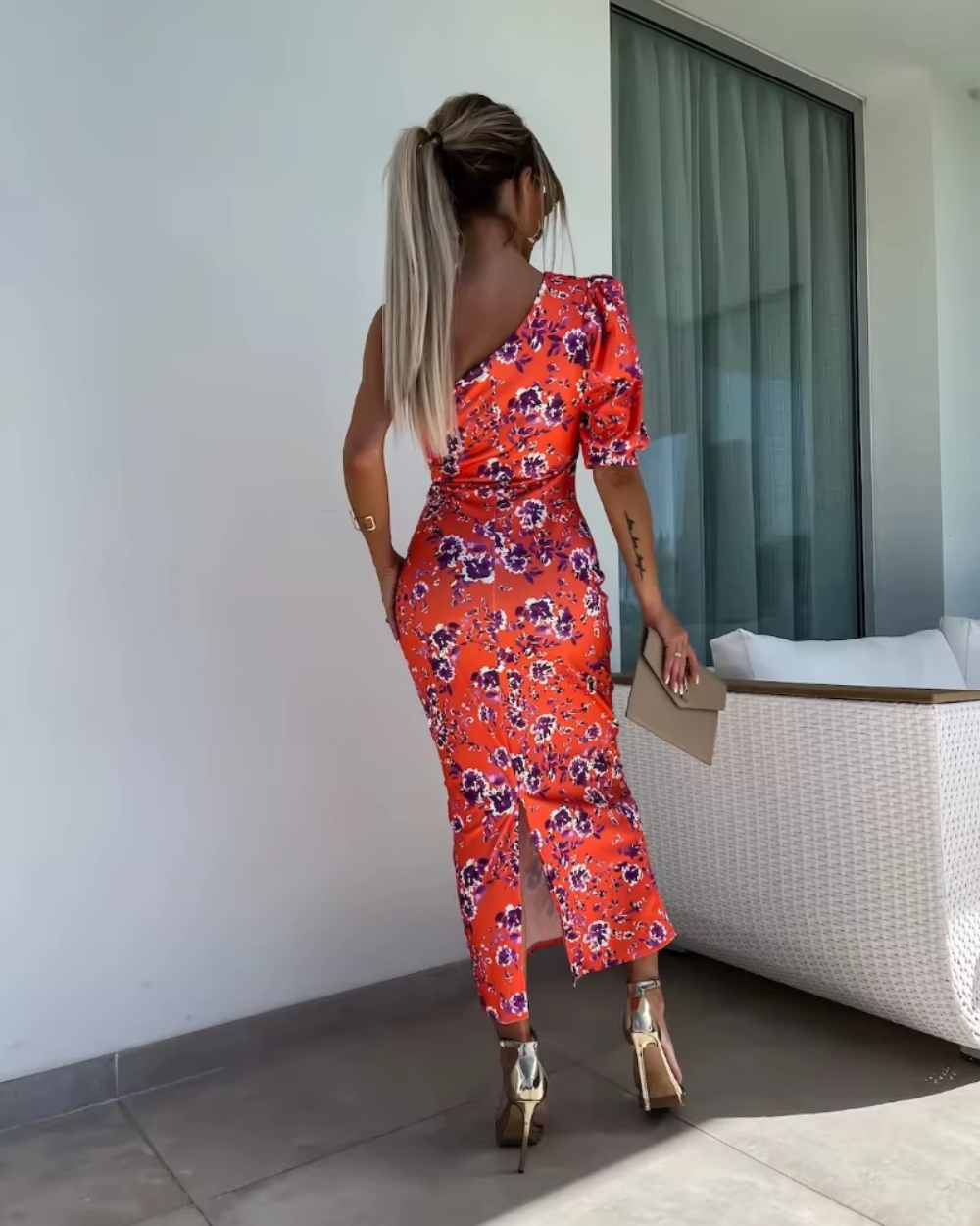Elegante vestido de fiesta