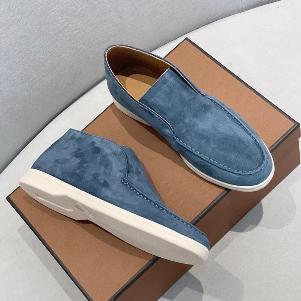 Mocasines casuales de ante