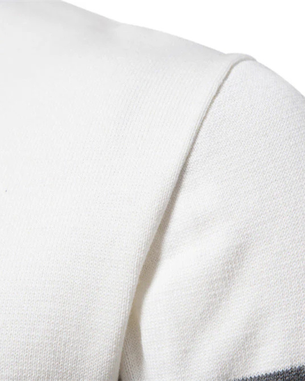 Jersey Frederico de algodón con cremallera y estampado