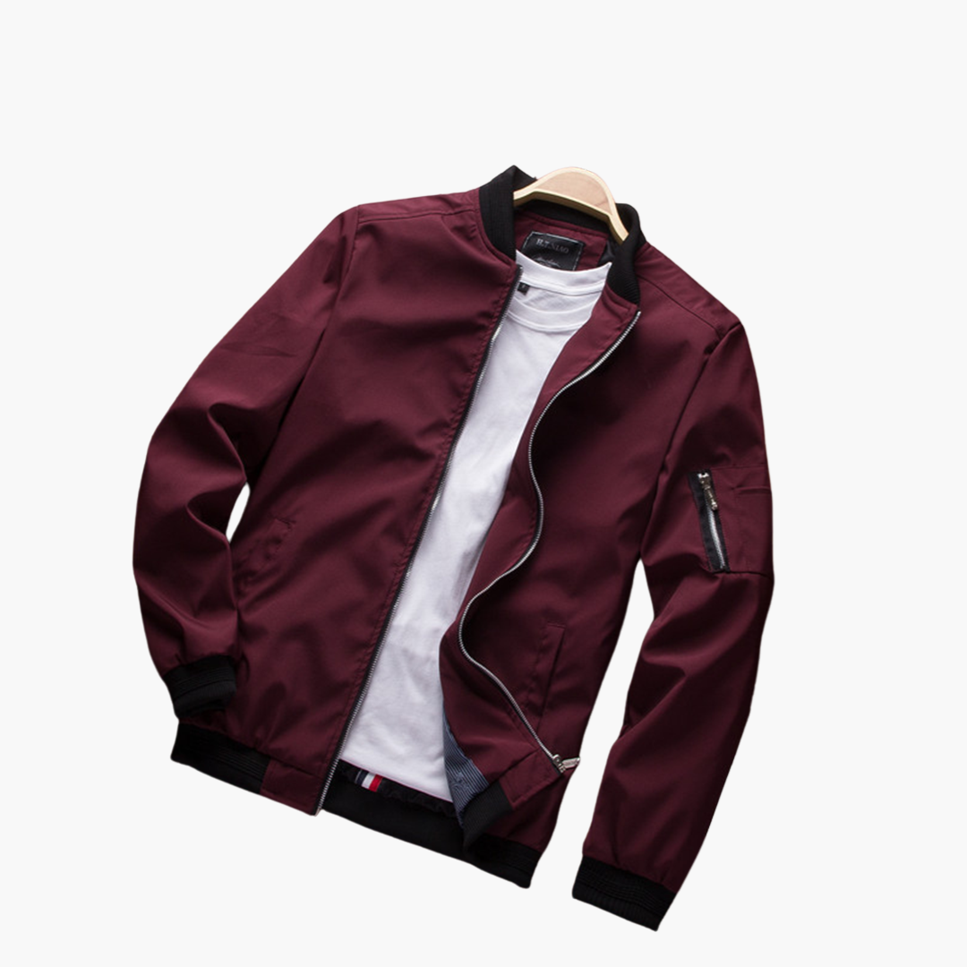 Elegante cazadora bomber