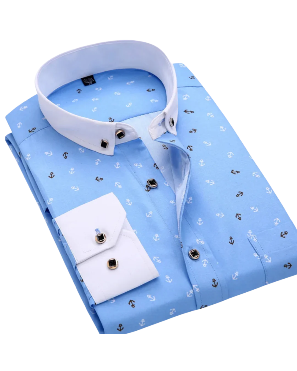 Camisa con estampado náutico