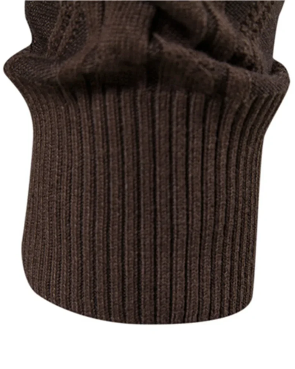 Cárdigan de lujo con botones para hombre