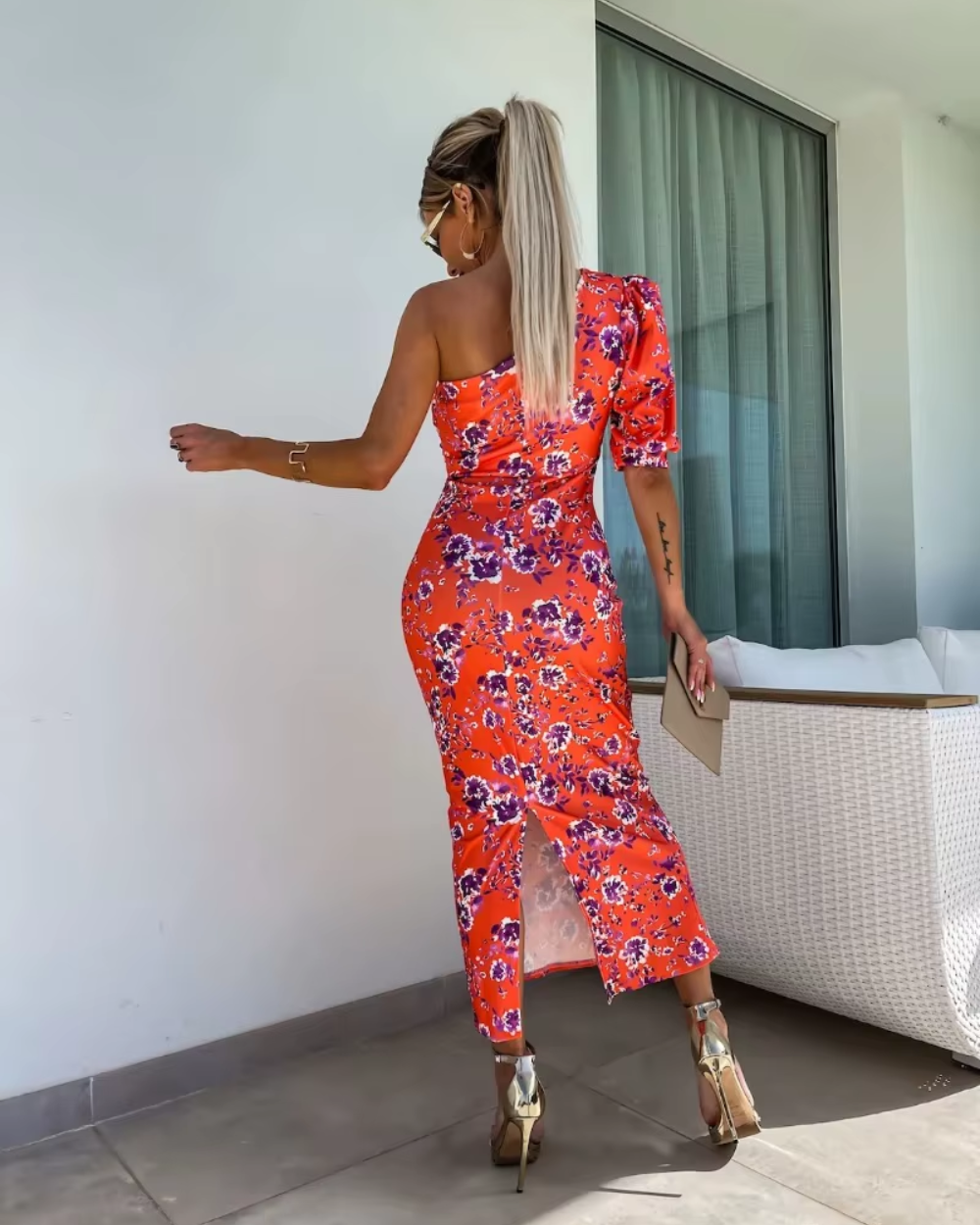 Elegante vestido de fiesta