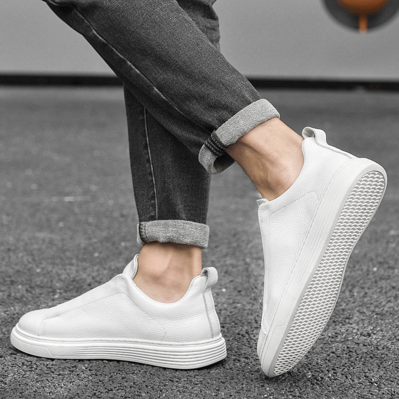 Elegantes zapatos de piel