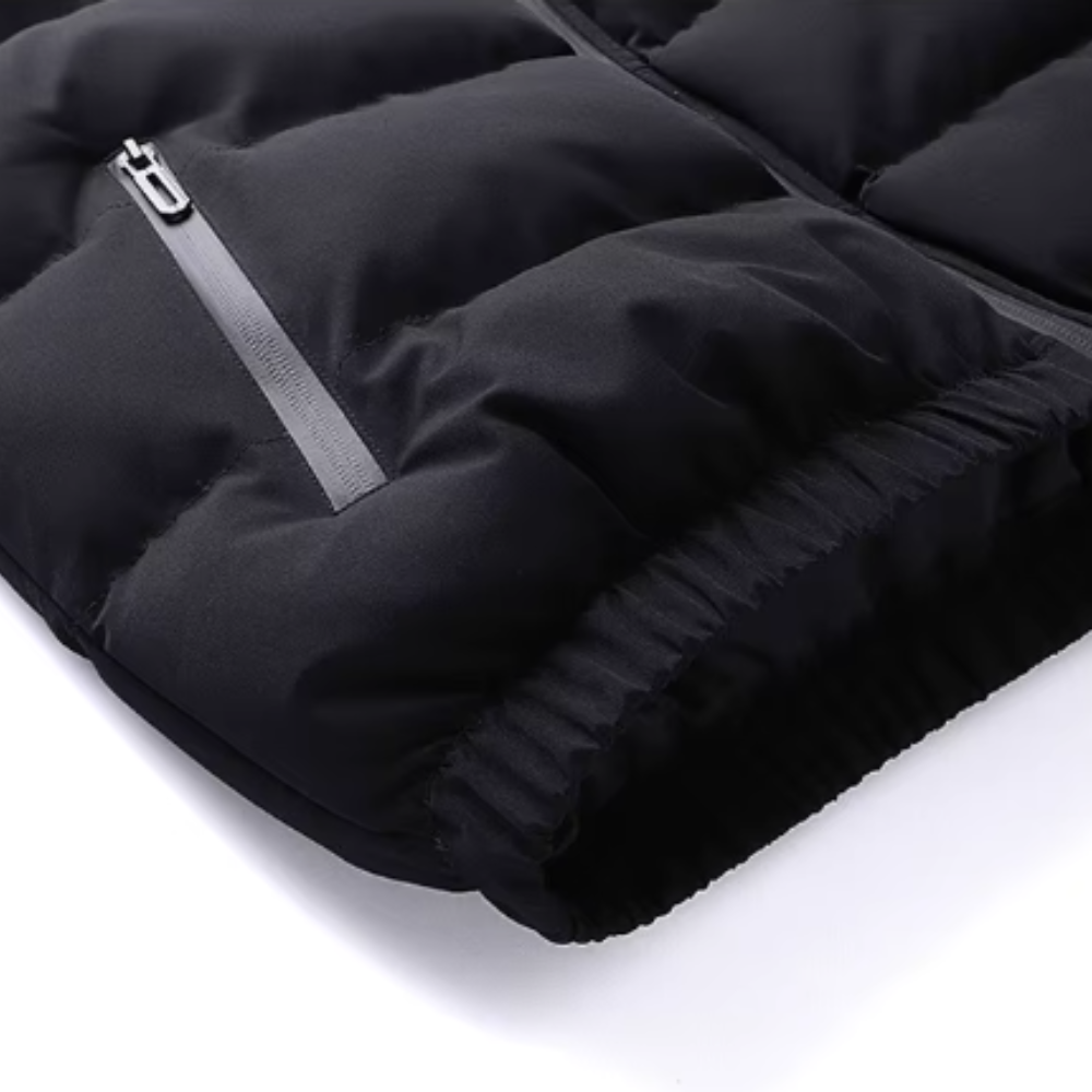 Chaqueta de invierno con cuello alto