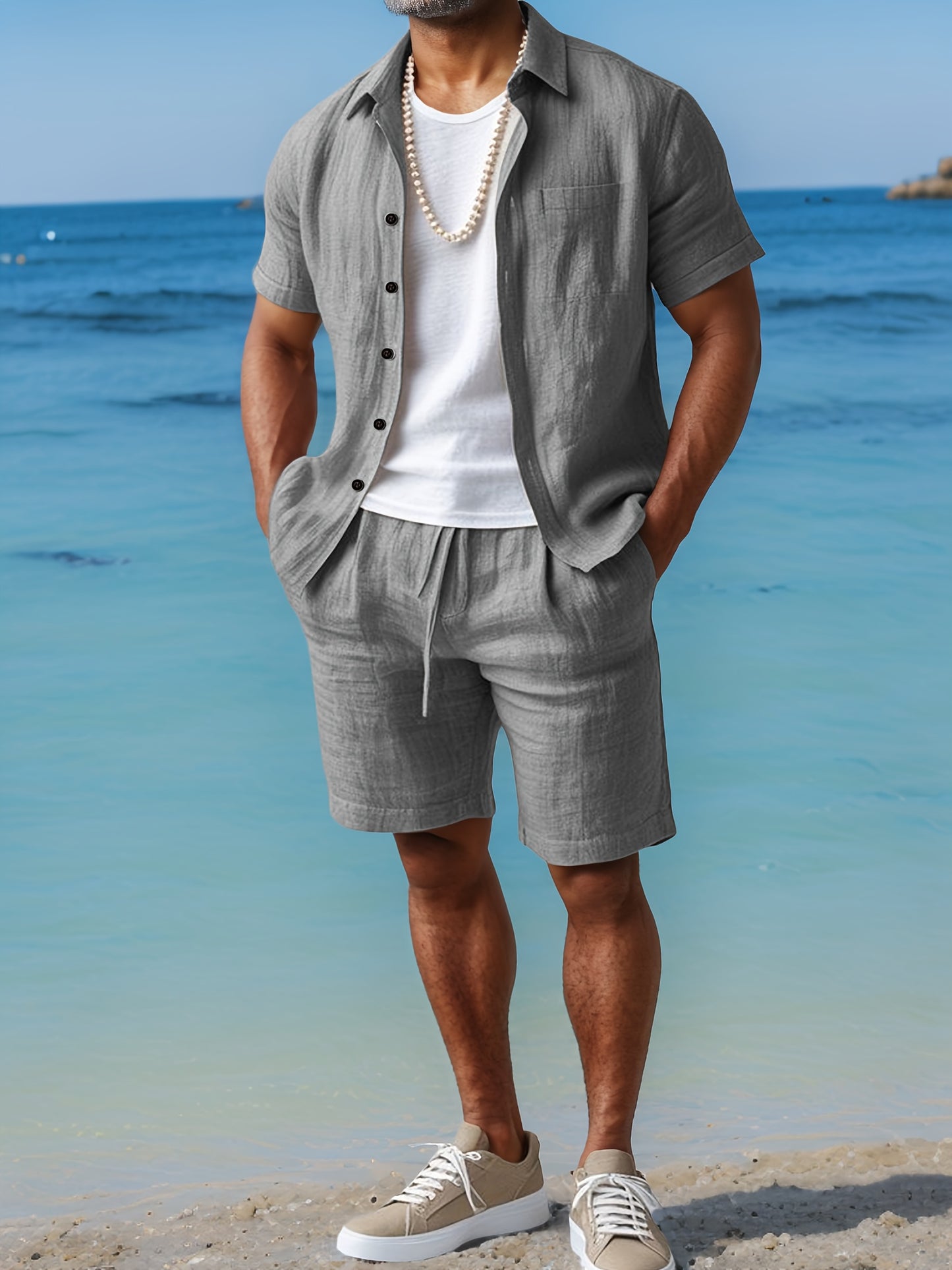 Elegante conjunto de verano