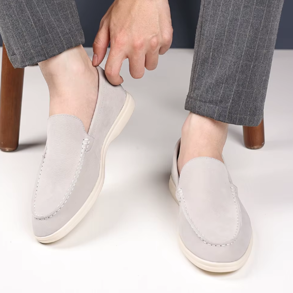 Mocasines de ante de lujo