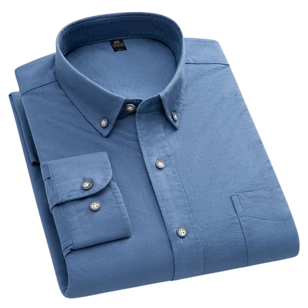 Camisa clásica de algodón