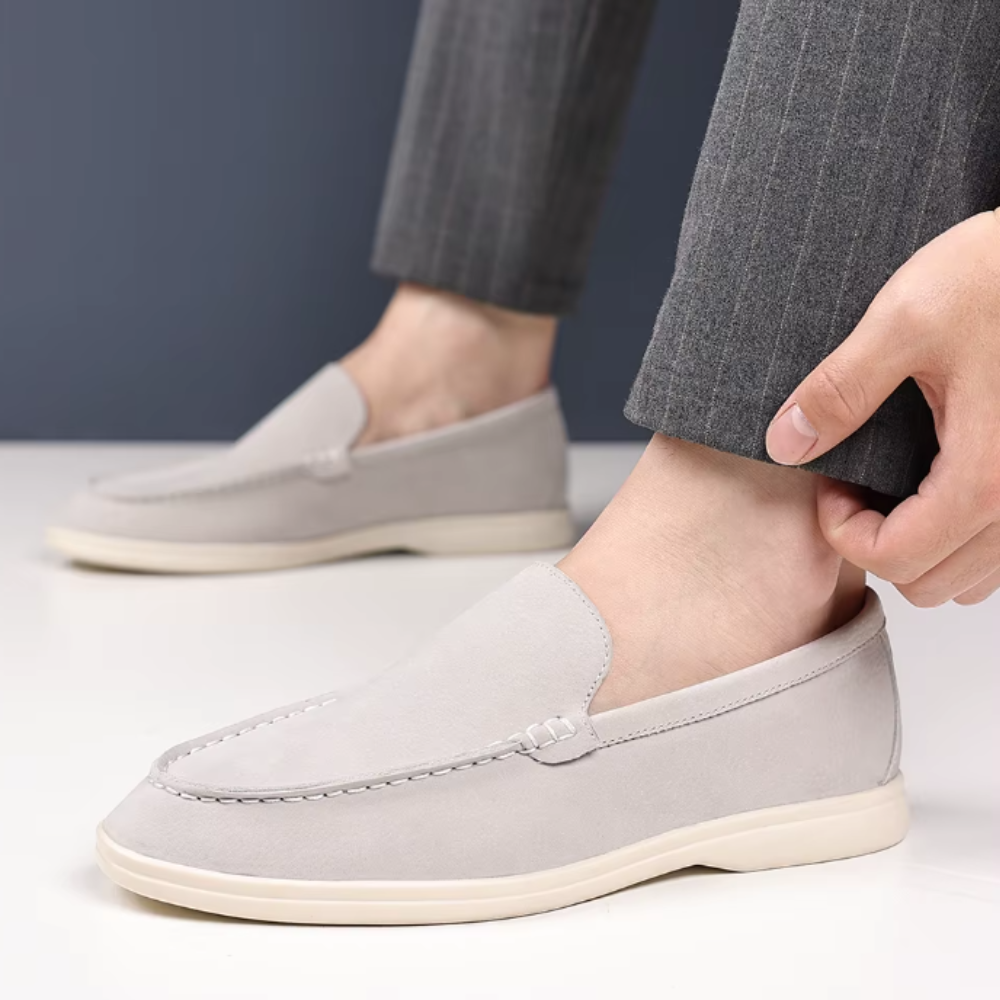 Mocasines de ante de lujo