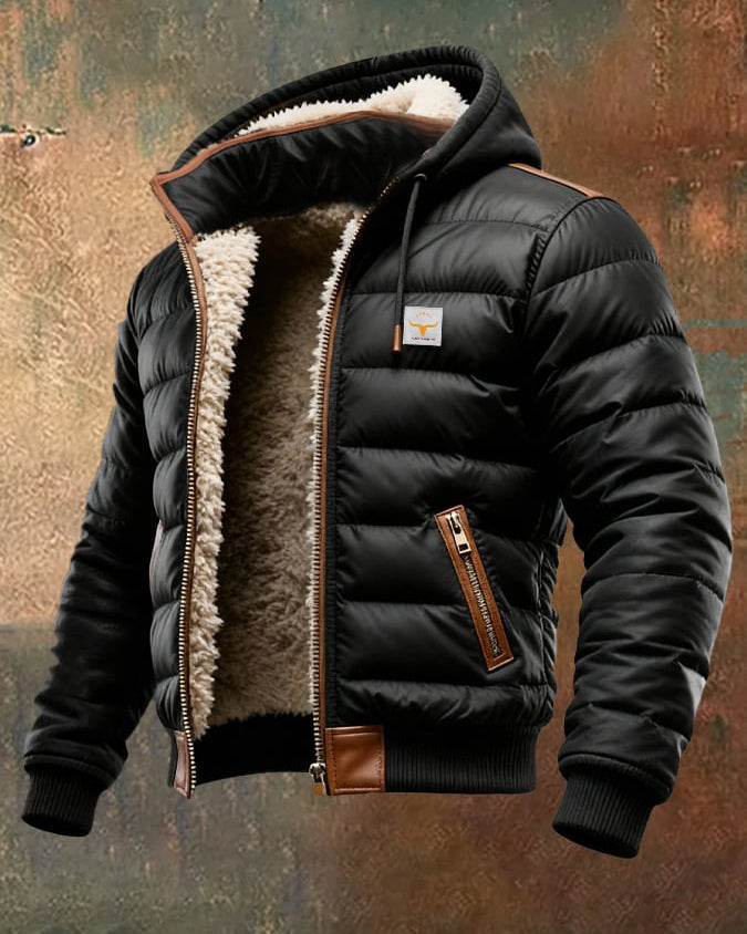 Elegante chaqueta con forro polar