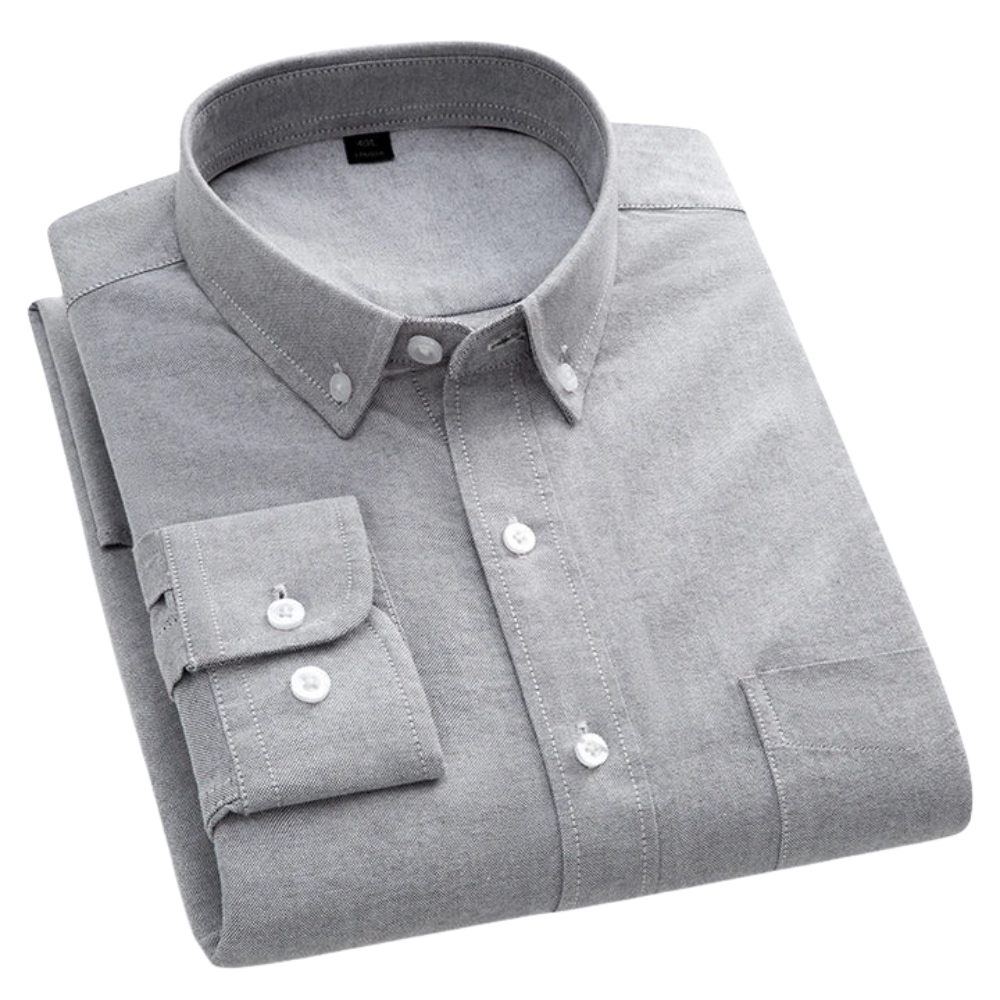 Camisa clásica de algodón