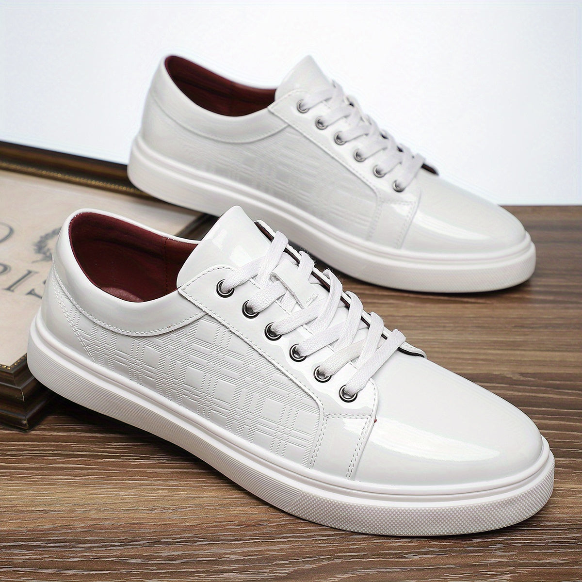 Elegantes zapatos de piel