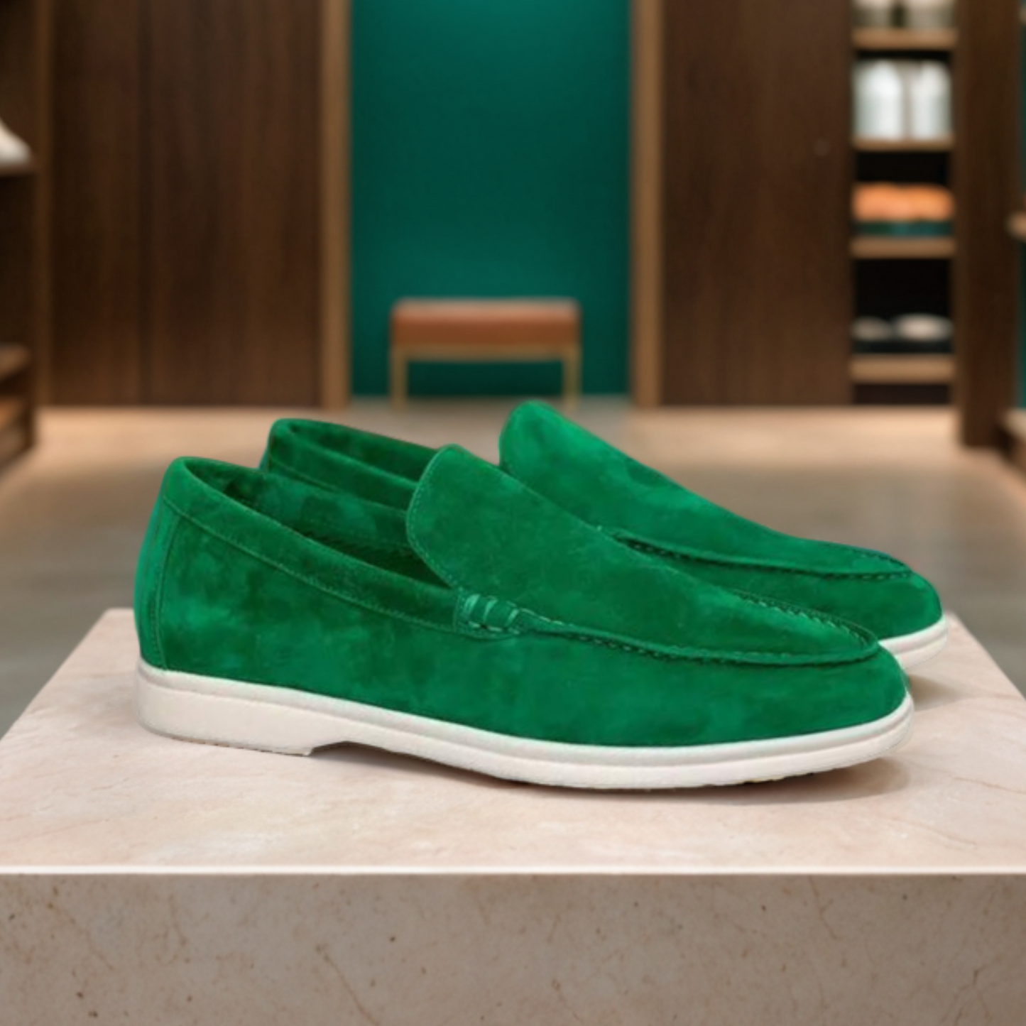 Mocasines de ante premium