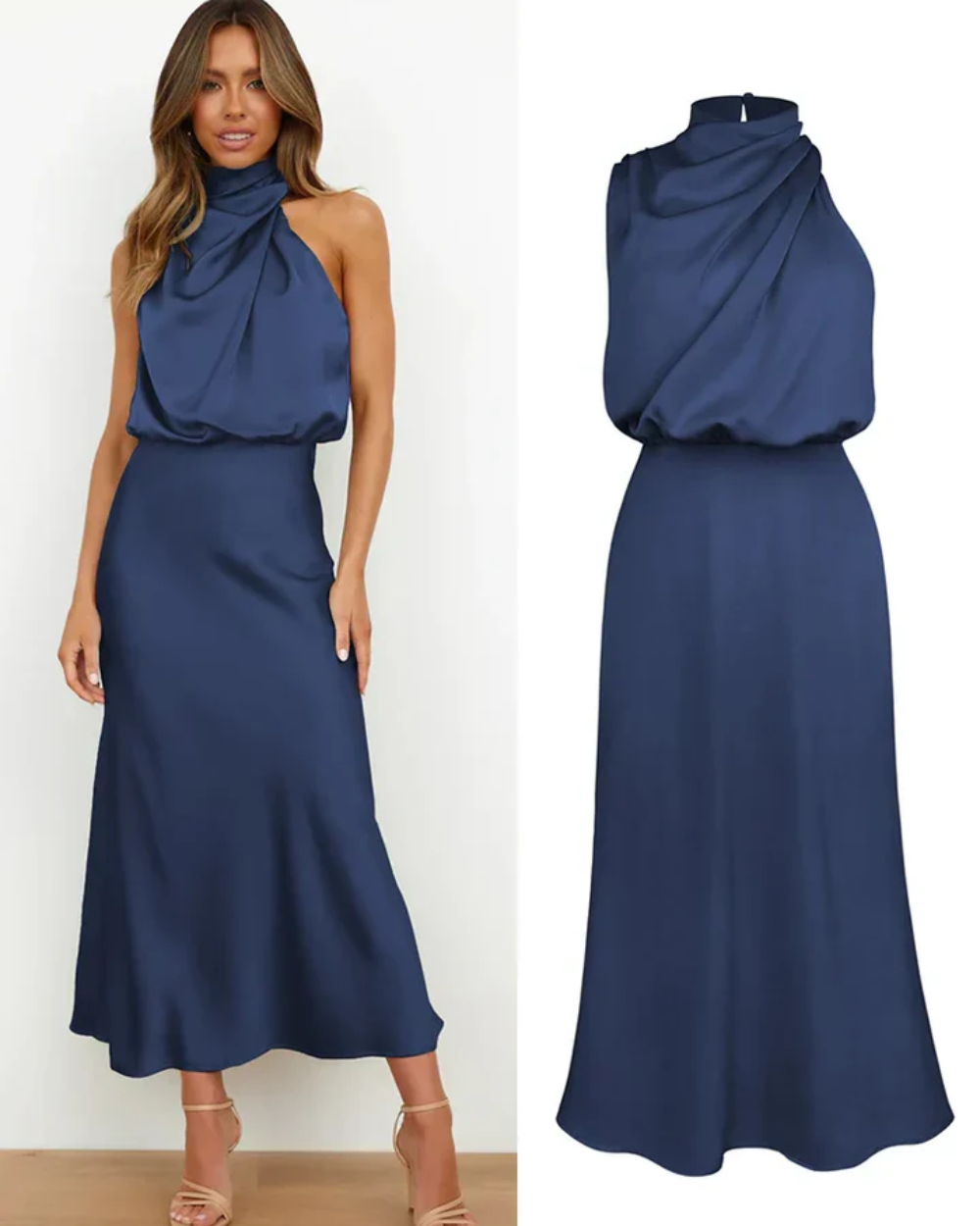 Saint - Tropez Elegante Vestido de Cóctel