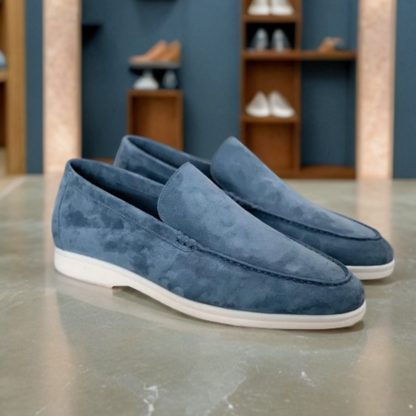 Mocasines de ante premium