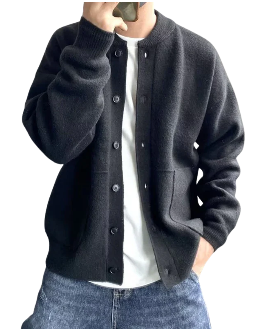 Chaqueta informal con botones