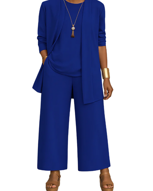 Elegante conjunto de primavera