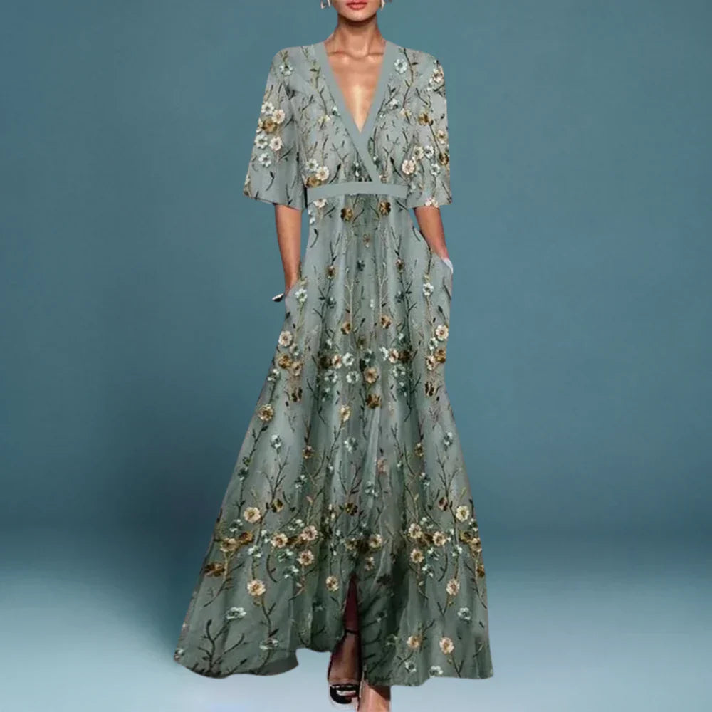 Florencia Elegante Vestido Largo