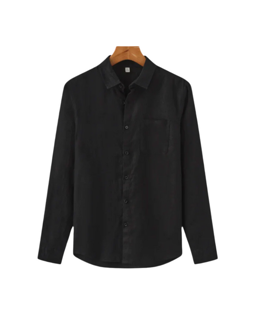 Camisa de lino Genève