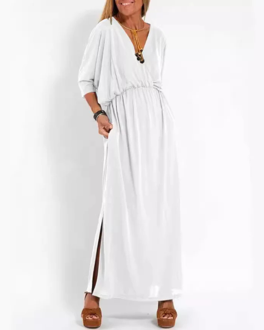 Elegante vestido de primavera