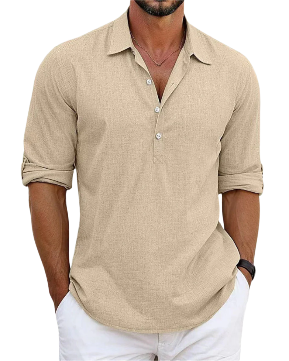 Camisa de lino Premium