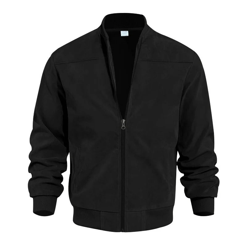 Elegante cazadora bomber para hombre