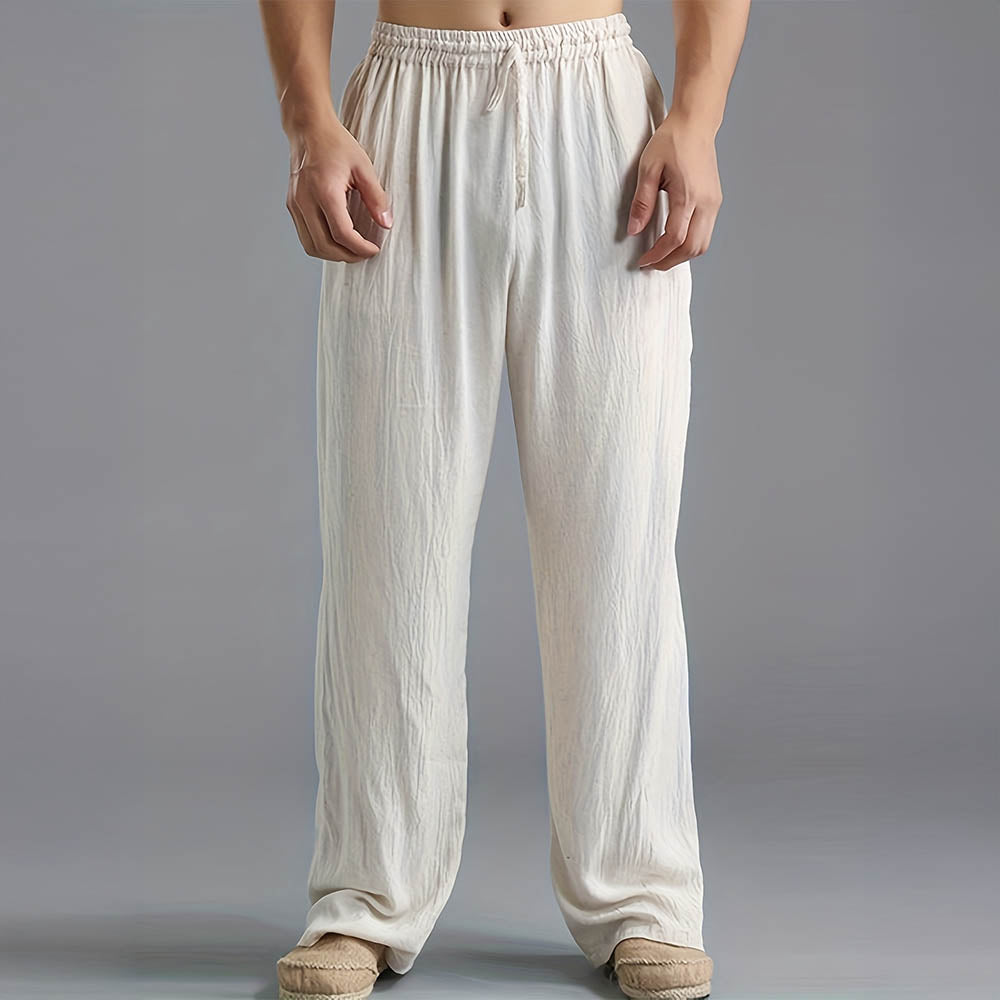 Pantalón de lino transpirable
