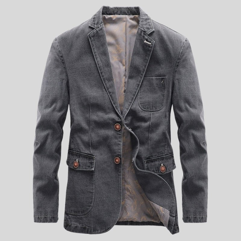 Blazer de algodón chic