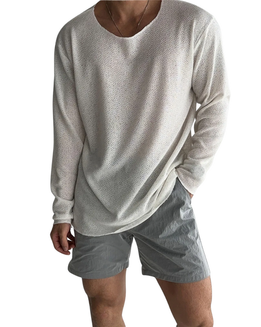 Camiseta de punto informal