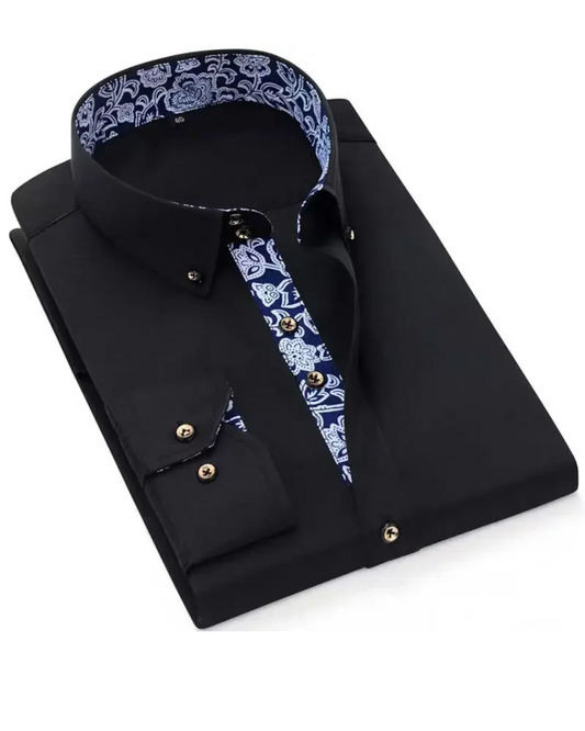 Camisa clásica de algodón