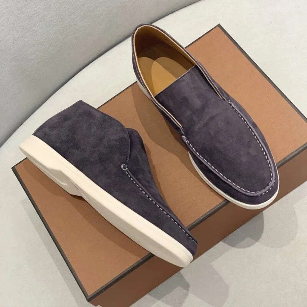 Mocasines casuales de ante