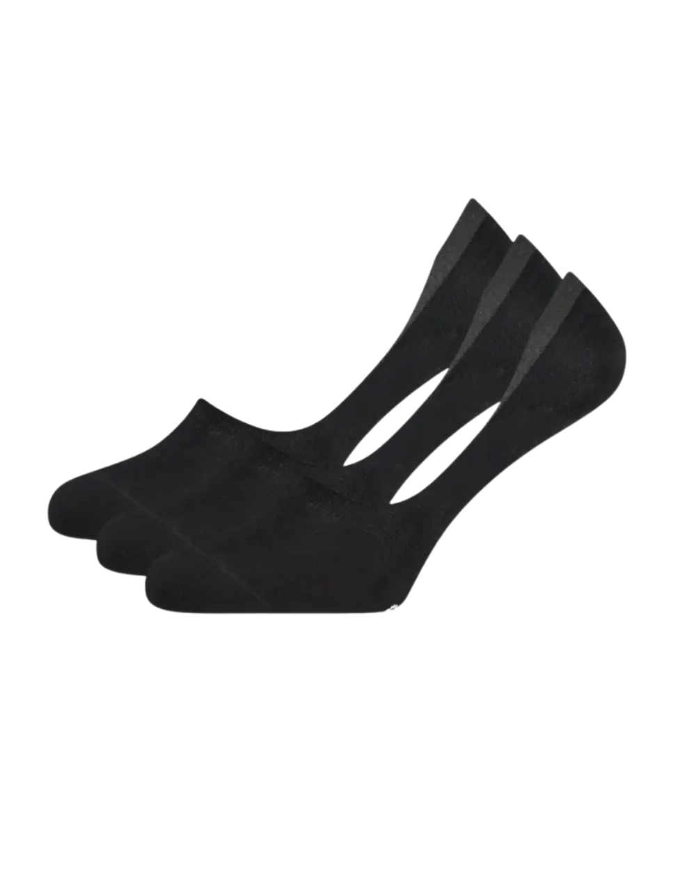 3 Pares de Calcetines Invisibles - Negro