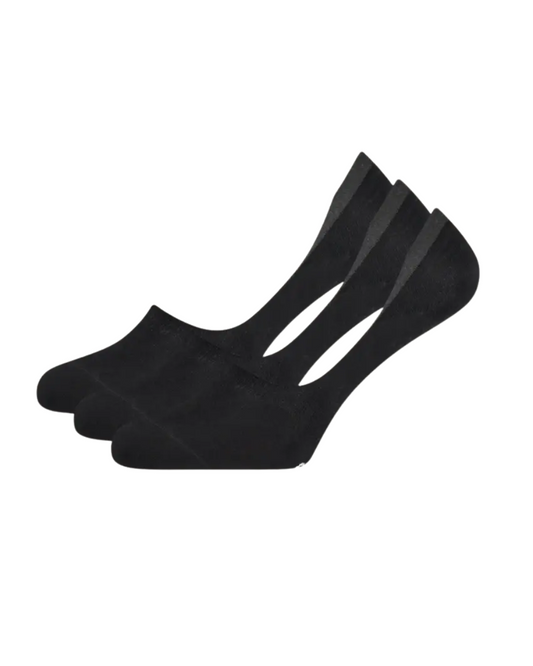 3 Pares de Calcetines Invisibles - Negro