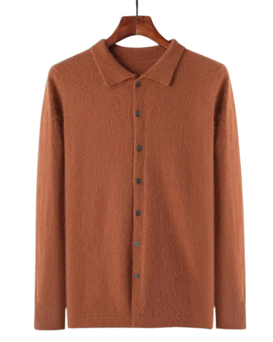 Chaqueta de cachemira con botones Planeta