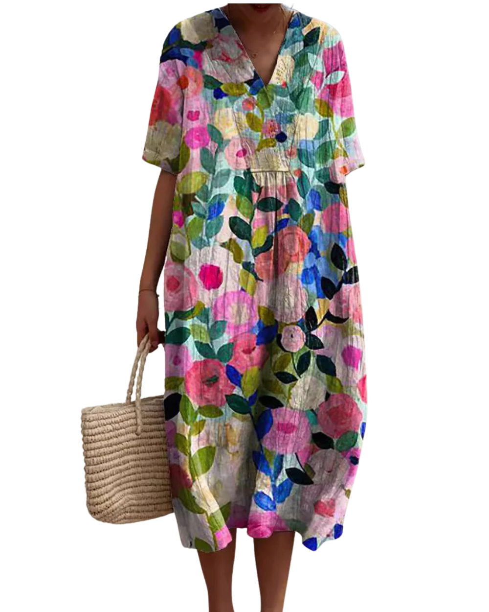 Vestido Floral Barriguita