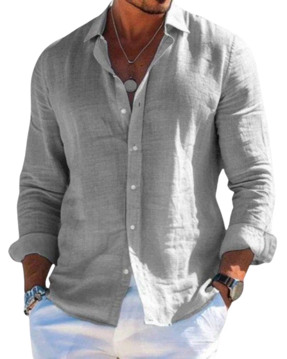 Camisa casual para hombre