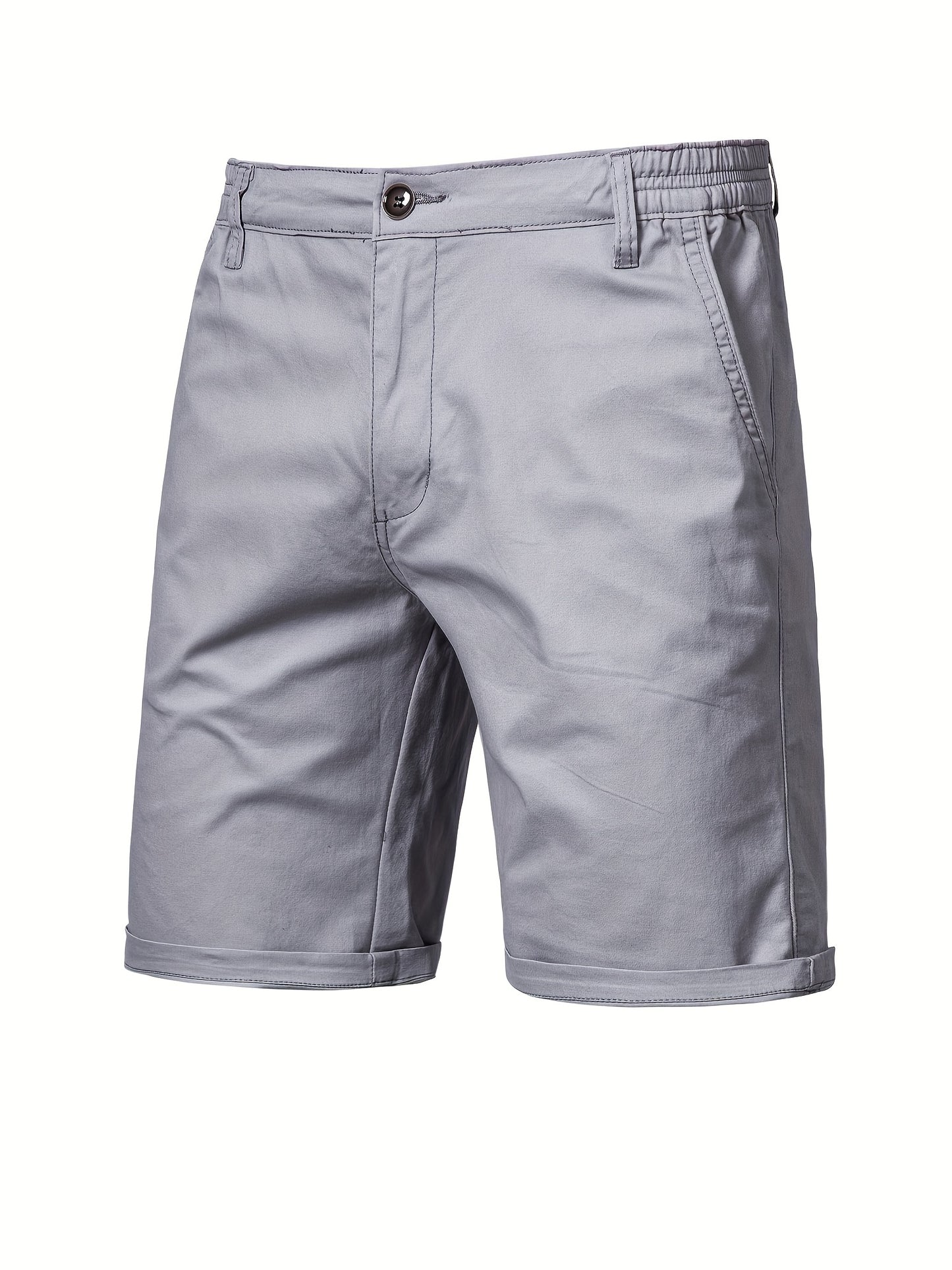 Elegantes pantalones cortos de algodón