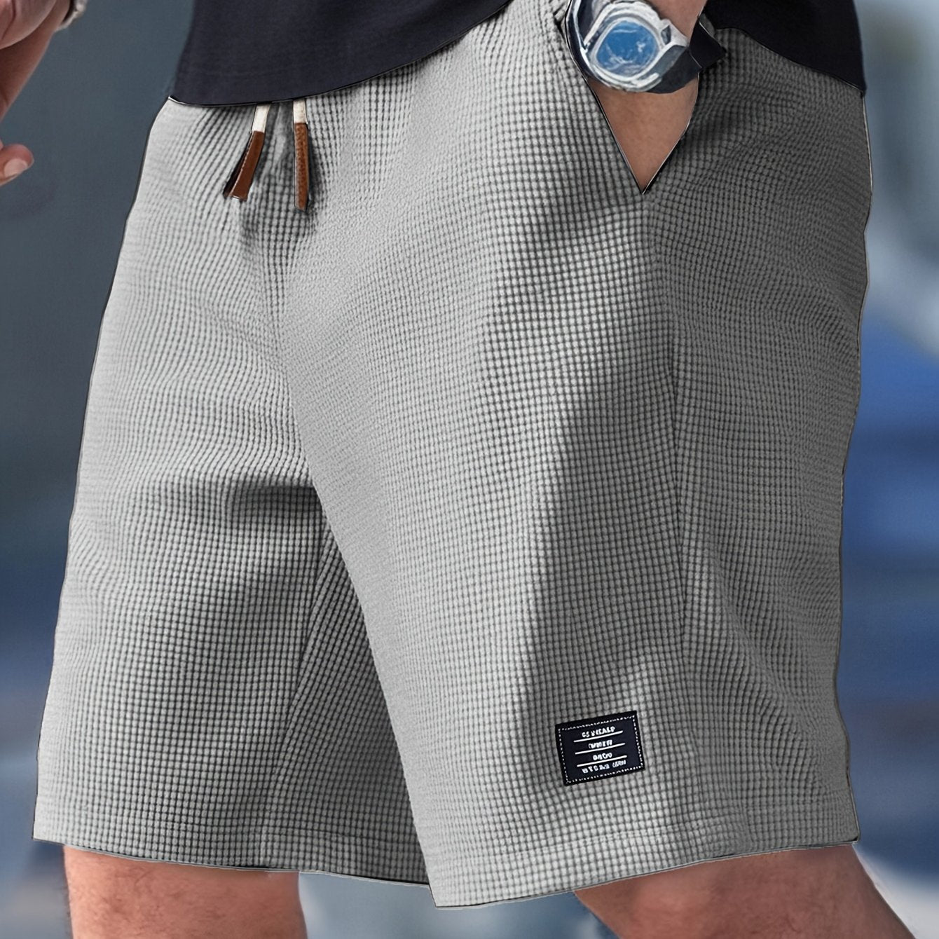 Pantalones cortos casuales para hombre