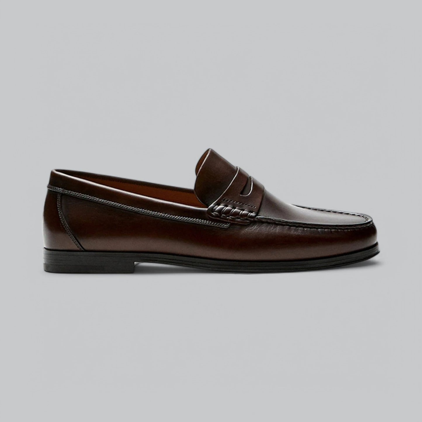 Mocasines de piel chic