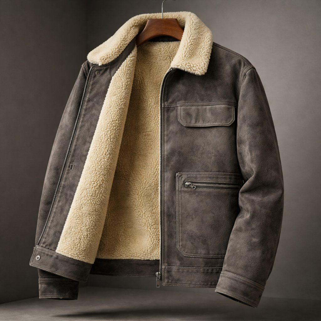 Elegante chaqueta polar